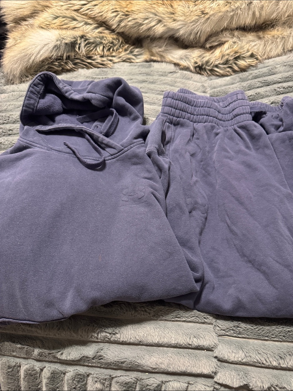 Under Armour Navy  Hoodie and Joggers Set